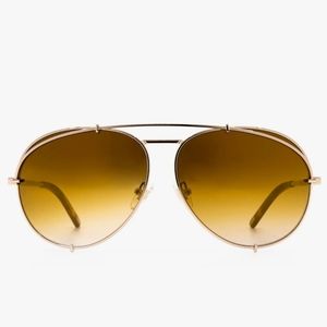 NWT DIFF Chelsea Houska aviator sunglasses